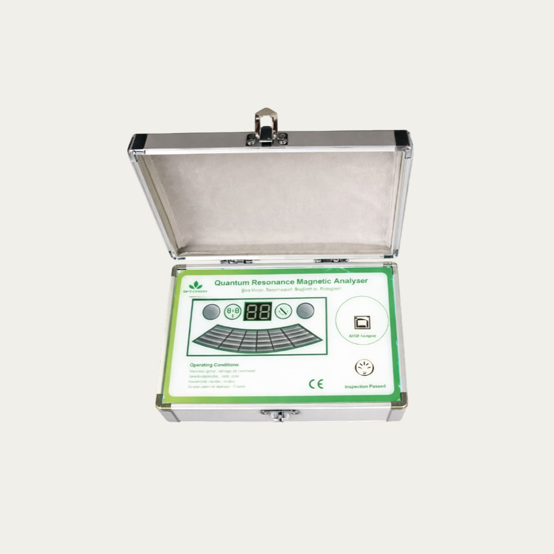 Quantum Resonance Magnetic Analyzer